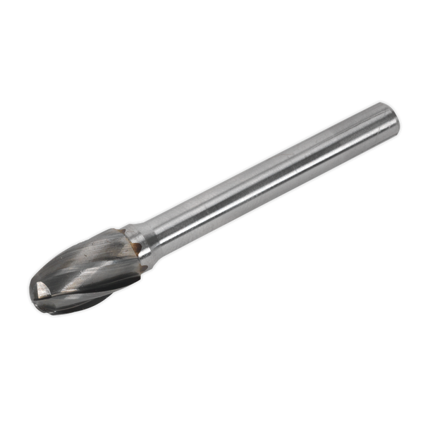 Sealey SDBC4 Ripper/Coarse Arc Round Nose Tungsten Carbide Rotary Burr