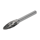 Sealey SDBC5 Ripper/Coarse Flame Tungsten Carbide Rotary Burr
