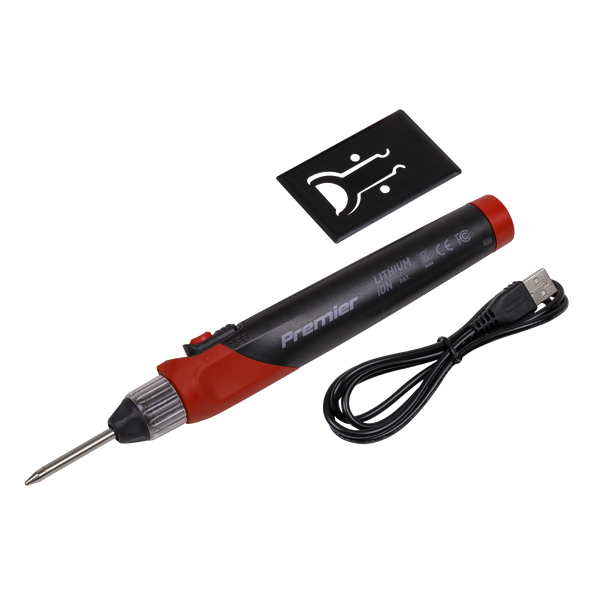 Sealey SDL10 12W Lithium-ion Rechargeable Soldering Iron