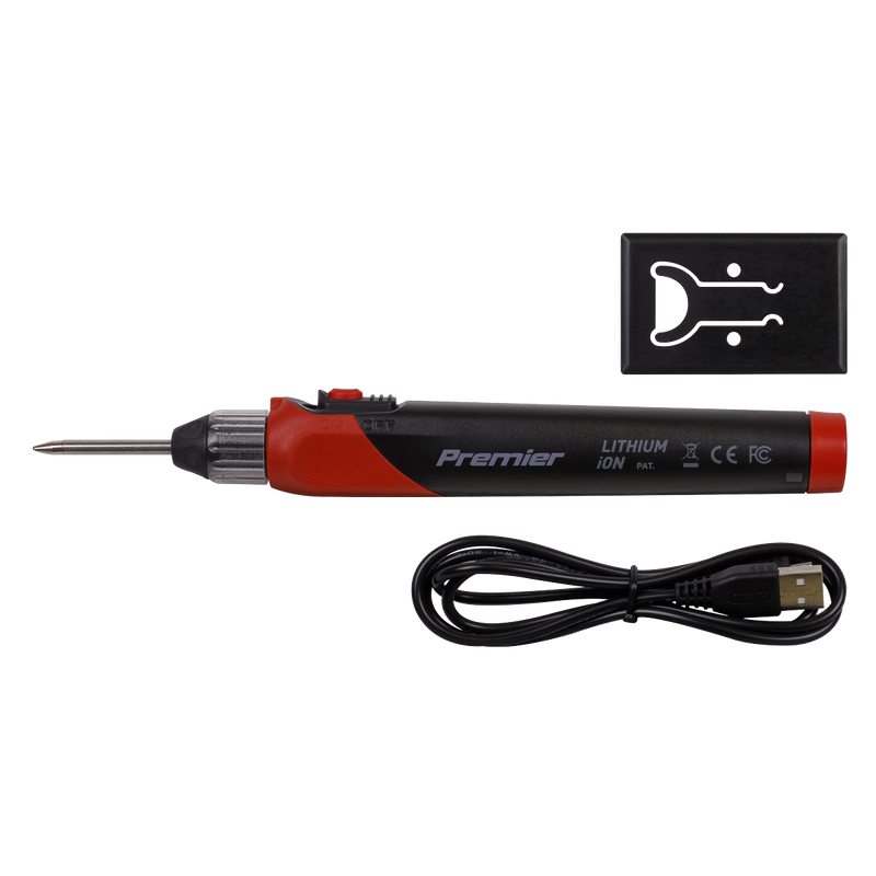 Sealey SDL10 12W Lithium-ion Rechargeable Soldering Iron