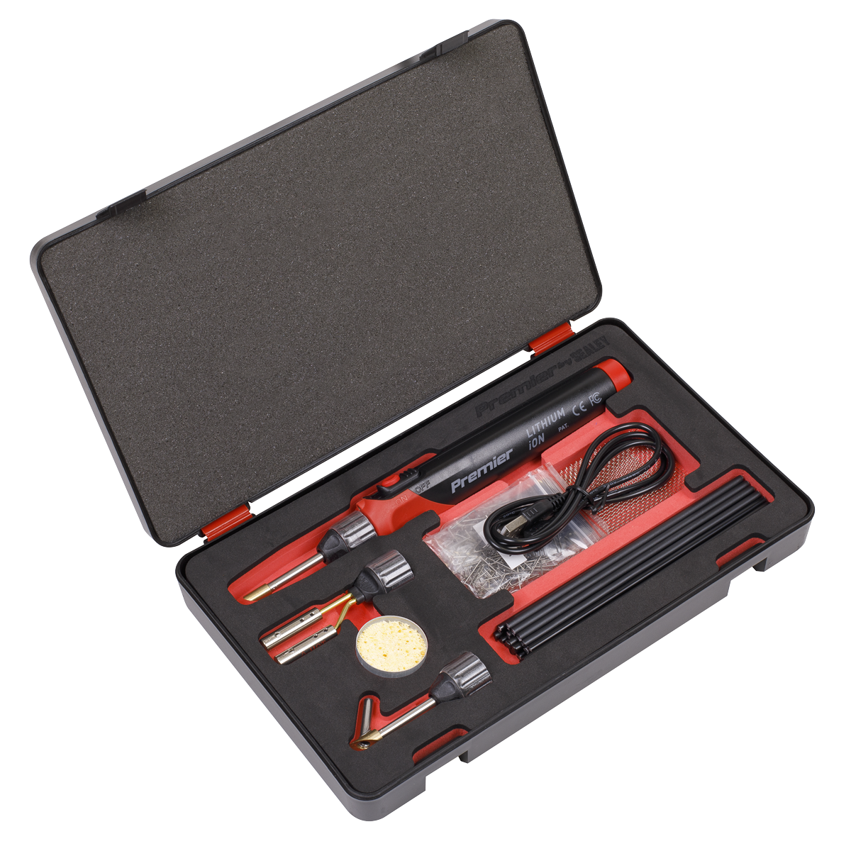 Sealey SDL14 30W Lithium-ion Rechargeable Plastic Welding Repair Kit