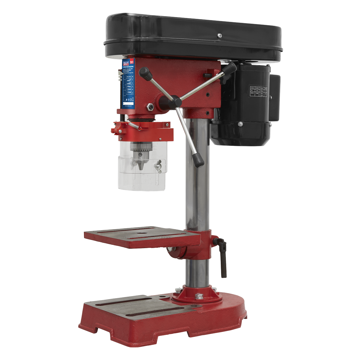 Sealey SDM30 5-Speed Hobby Pillar Drill 580mm Ht 350W