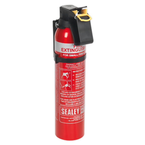 Sealey SDPE009D 0.95kg Dry Powder Fire Extinguisher - Disposable