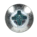 Sealey SDPH4819 M4.8 x 19mm Zinc Plated Self Drilling Pan Head Phillips Screw - Pack of 100