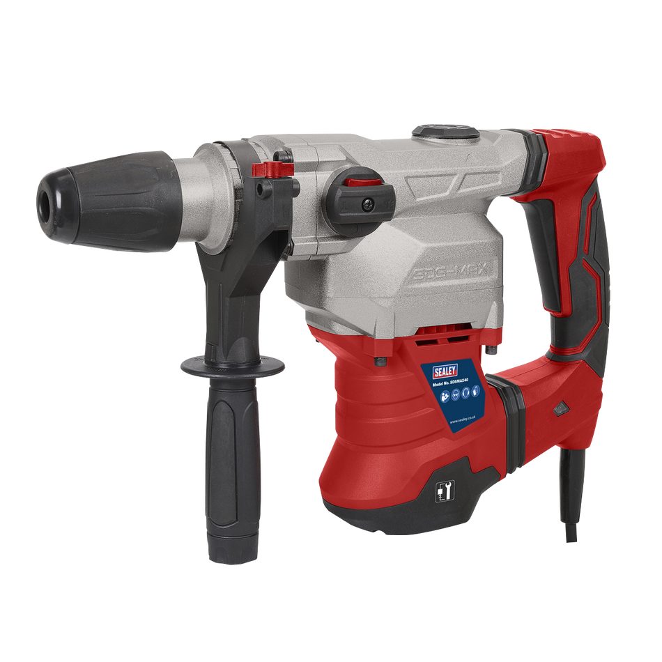Sealey SDSMAX40 40mm SDS MAX Rotary Hammer Drill 1500W/230V