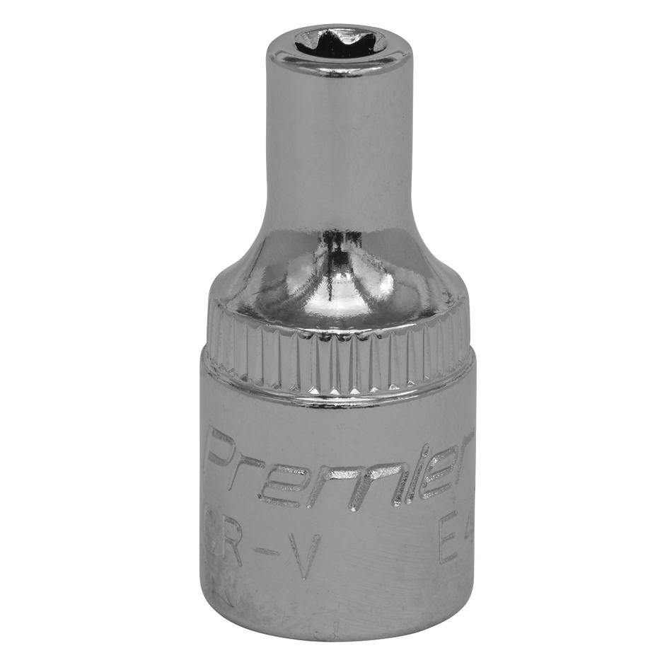Sealey SET001 E4 1/4"Sq Drive TRX-Star* Socket
