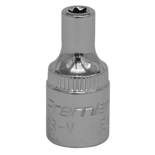 Sealey SET001 E4 1/4"Sq Drive TRX-Star* Socket