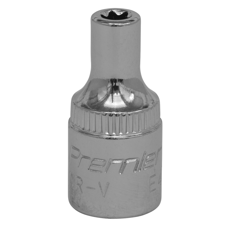Sealey SET001 E4 1/4"Sq Drive TRX-Star* Socket