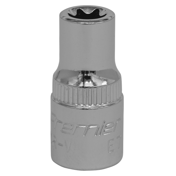 Sealey SET004 E7 1/4"Sq Drive TRX-Star* Socket