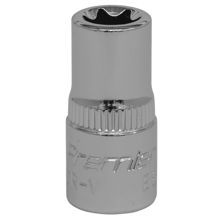 Sealey SET005 E8 1/4"Sq Drive TRX-Star* Socket