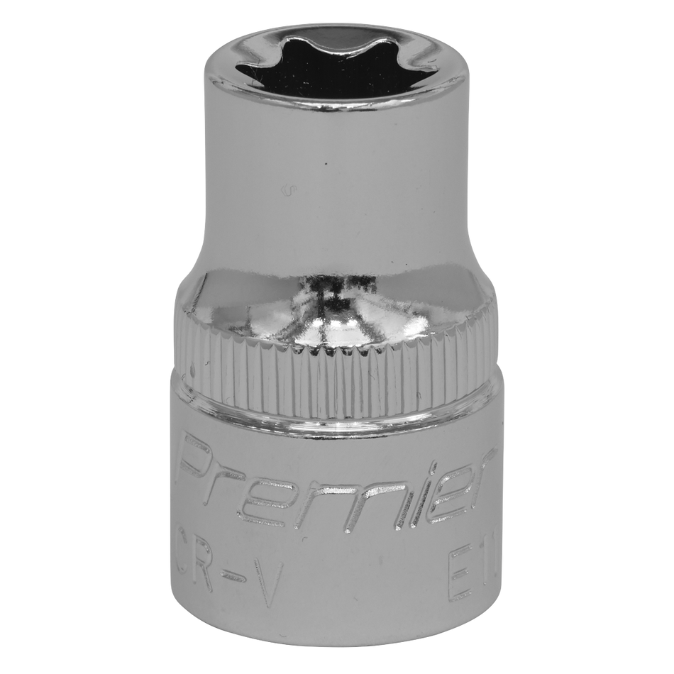 Sealey SET007 E11 3/8"Sq Drive TRX-Star* Socket