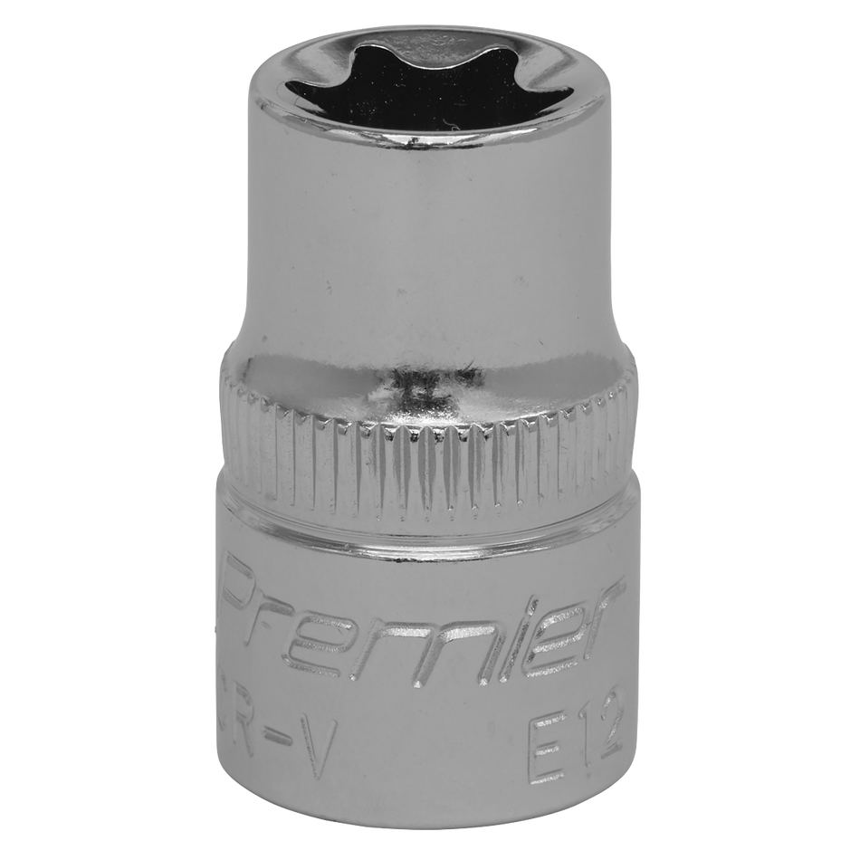 Sealey SET008 E12 3/8"Sq Drive TRX-Star* Socket