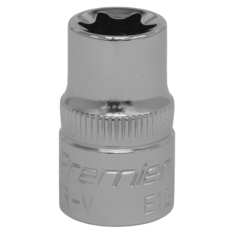 Sealey SET008 E12 3/8"Sq Drive TRX-Star* Socket