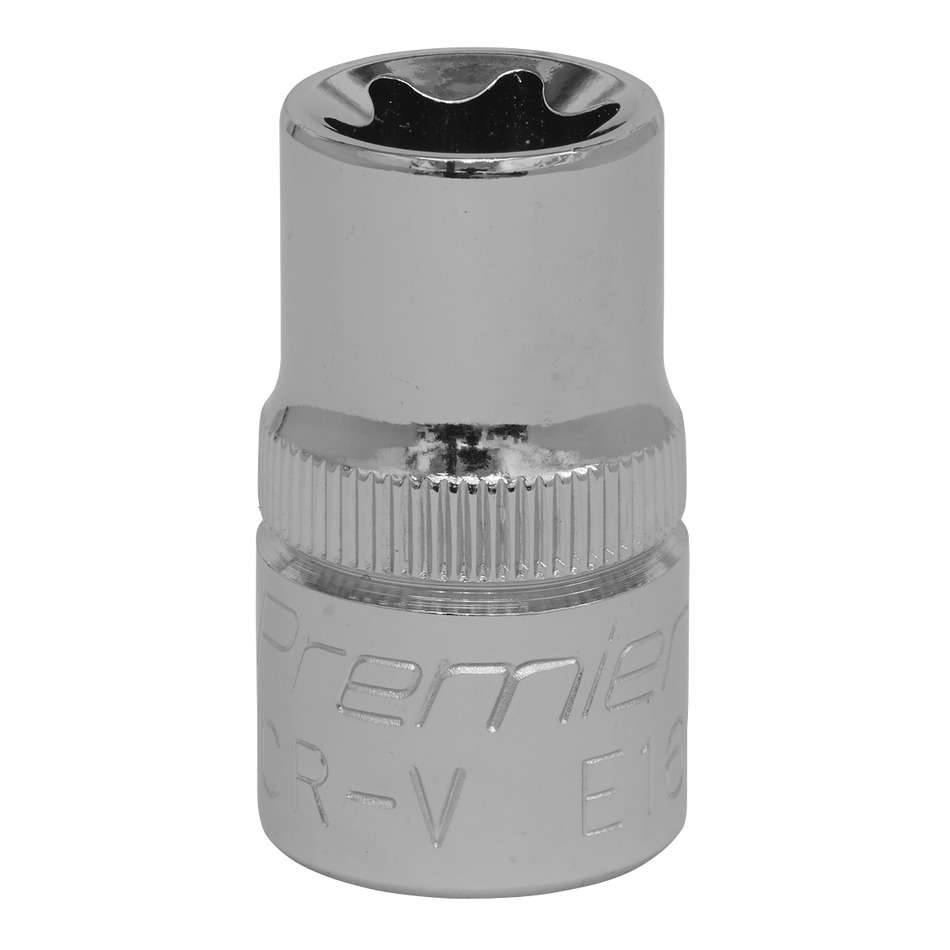 Sealey SET010 E16 1/2"Sq Drive TRX-Star* Socket