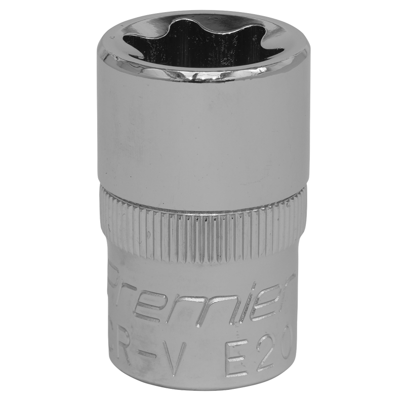 Sealey SET012 E20 1/2"Sq Drive TRX-Star* Socket