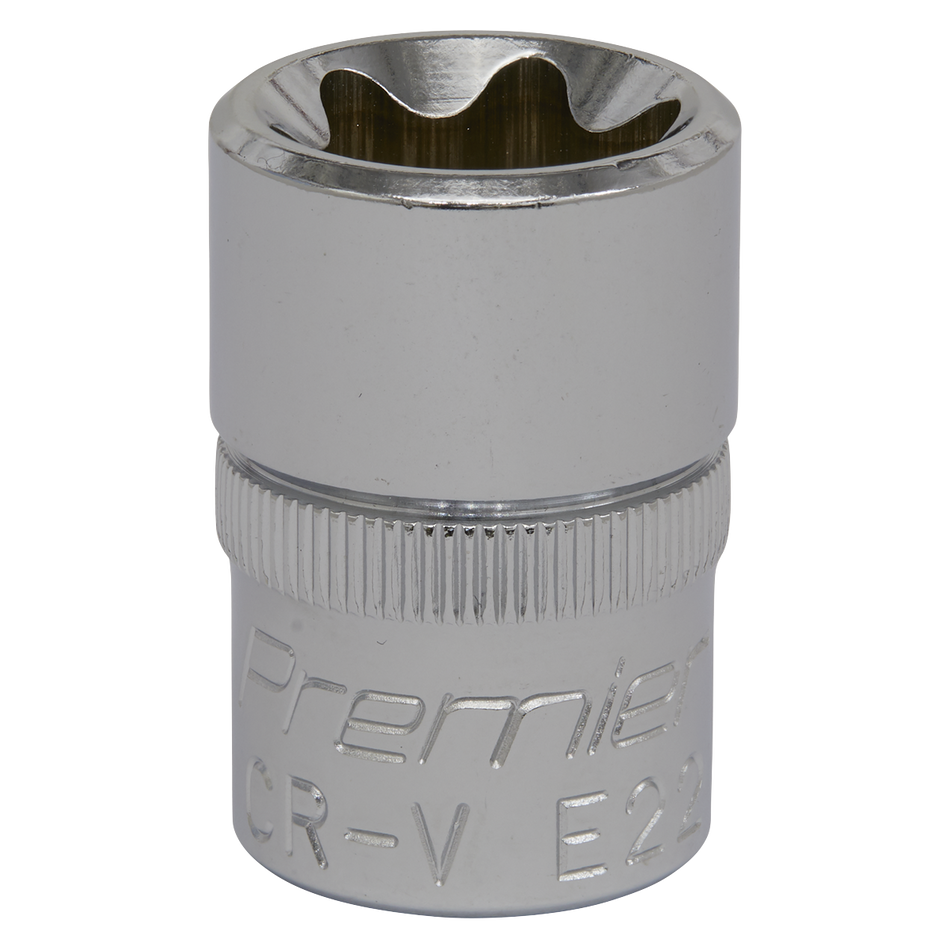 Sealey SET013 E22 1/2"Sq Drive TRX-Star* Socket
