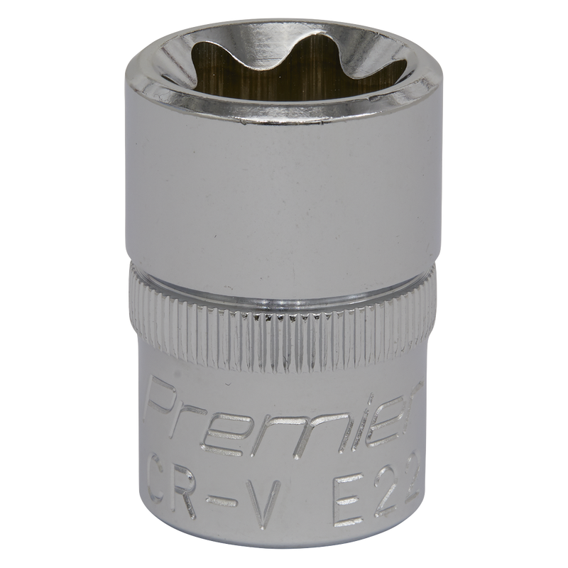 Sealey SET013 E22 1/2"Sq Drive TRX-Star* Socket