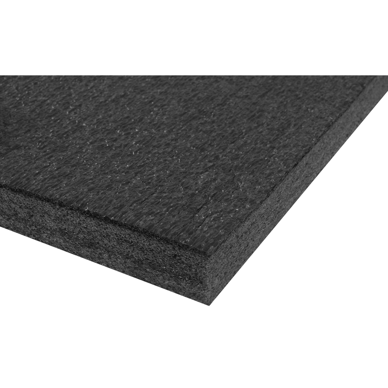 Sealey SF30BK 1200 x 550 x 30mm Easy Peel Shadow Foam Black/Black