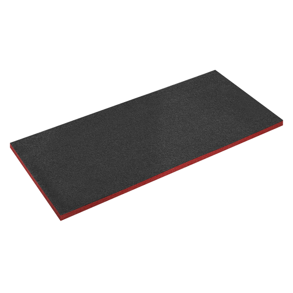 Sealey SF30R 1200 x 550 x 30mm Easy Peel Shadow Foam® Red/Black