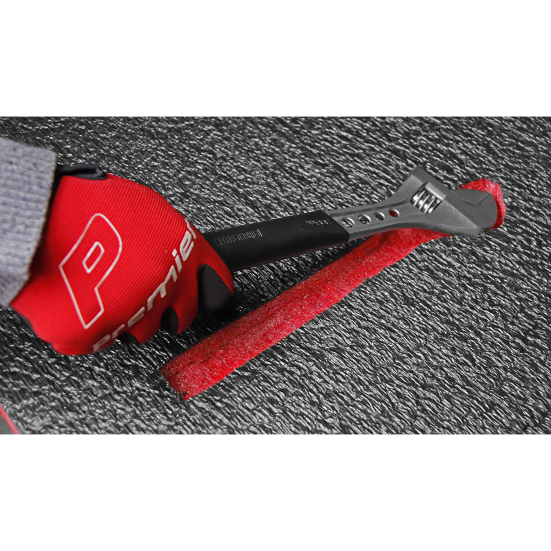 Sealey SF30R 1200 x 550 x 30mm Easy Peel Shadow Foam Red/Black