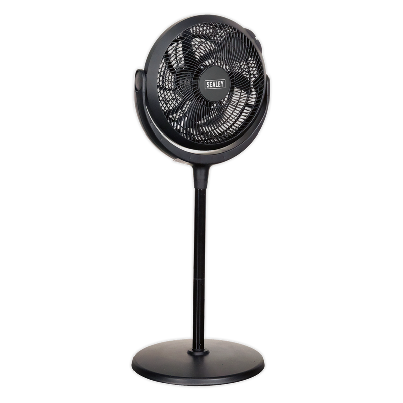 Sealey SFF12DP 12" Desk & Pedestal Fan 230V