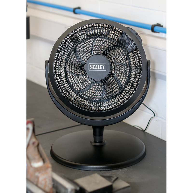 Sealey SFF12DP 12" Desk  Pedestal Fan 230V