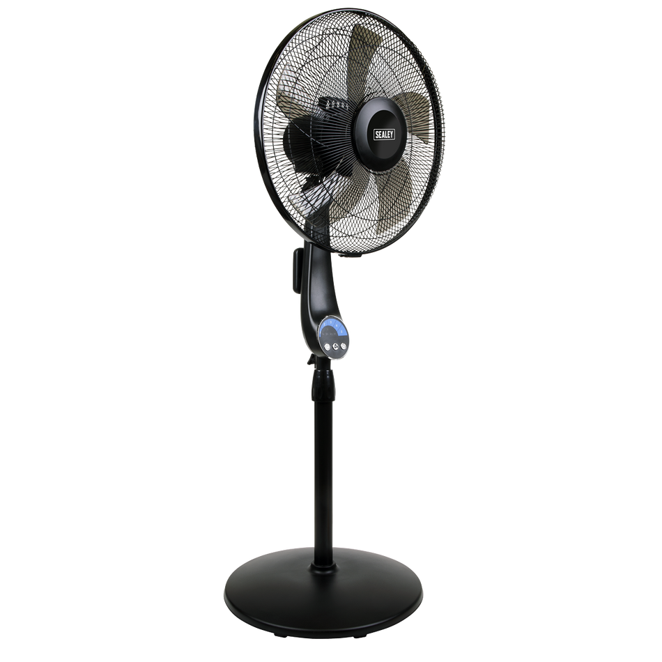 Sealey SFF16Q 16" Quiet High Performance Oscillating Pedestal Fan