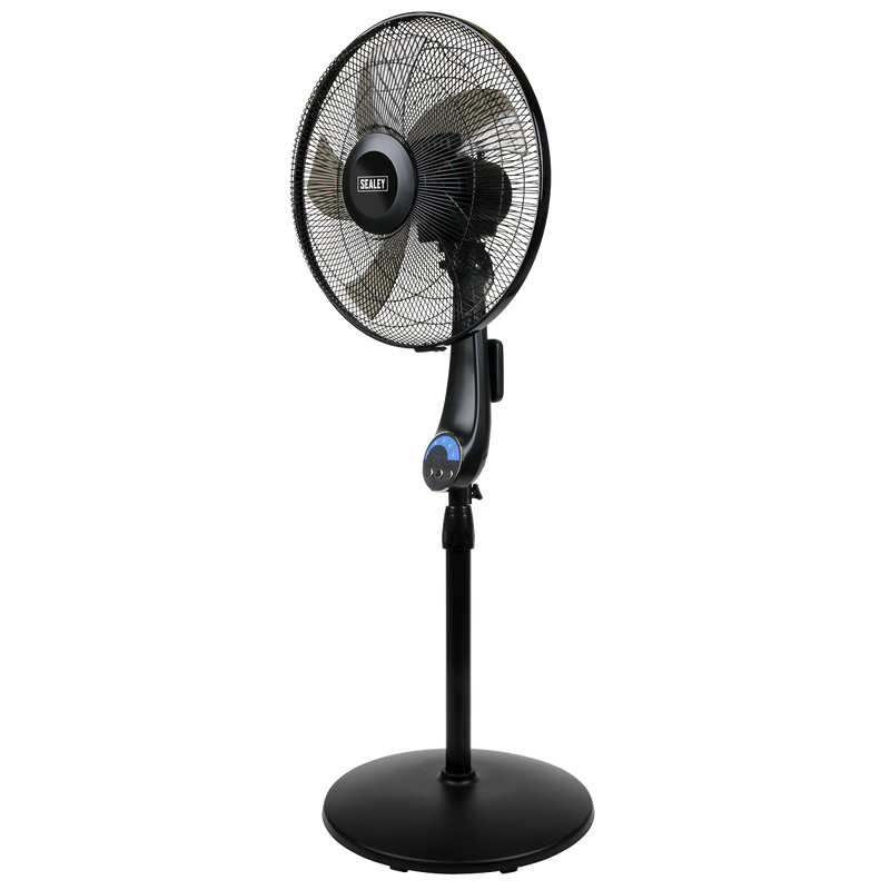Sealey SFF16Q 16" Quiet High Performance Oscillating Pedestal Fan
