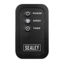 Sealey SFF16Q 16" Quiet High Performance Oscillating Pedestal Fan