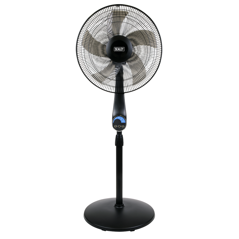 Sealey SFF16Q 16" Quiet High Performance Oscillating Pedestal Fan