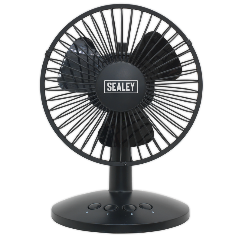Sealey SFF6USB 6" Oscillating USB Desk Fan