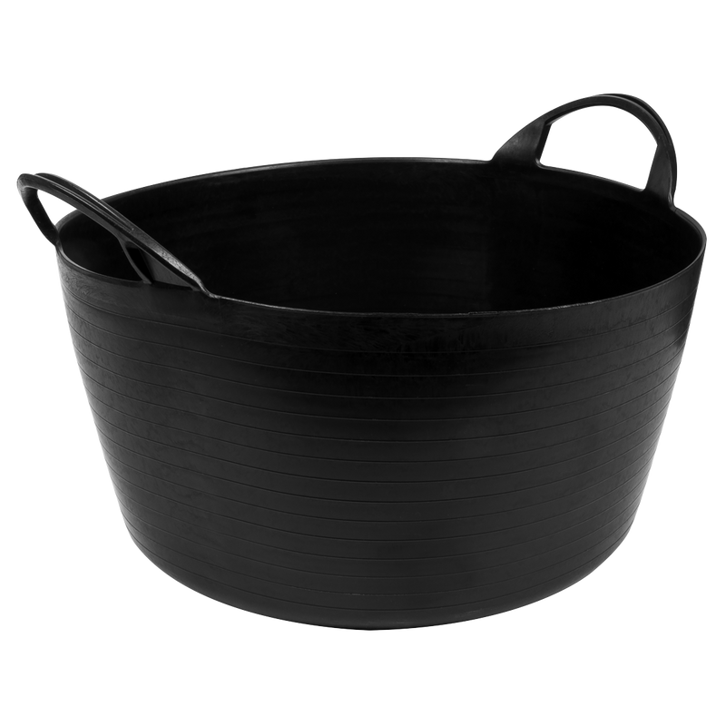 Sealey SFT30 30L Heavy-Duty Flexi Tub - Black
