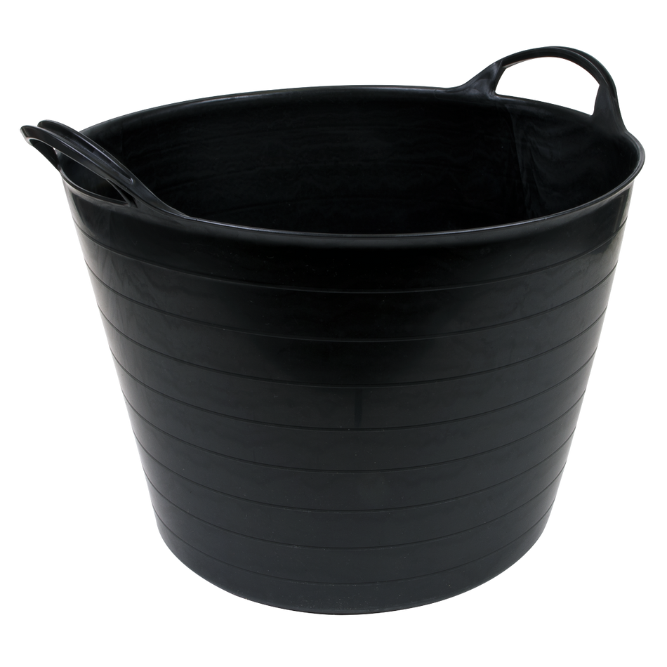 Sealey SFT40 40L Heavy-Duty Flexi Tub - Black