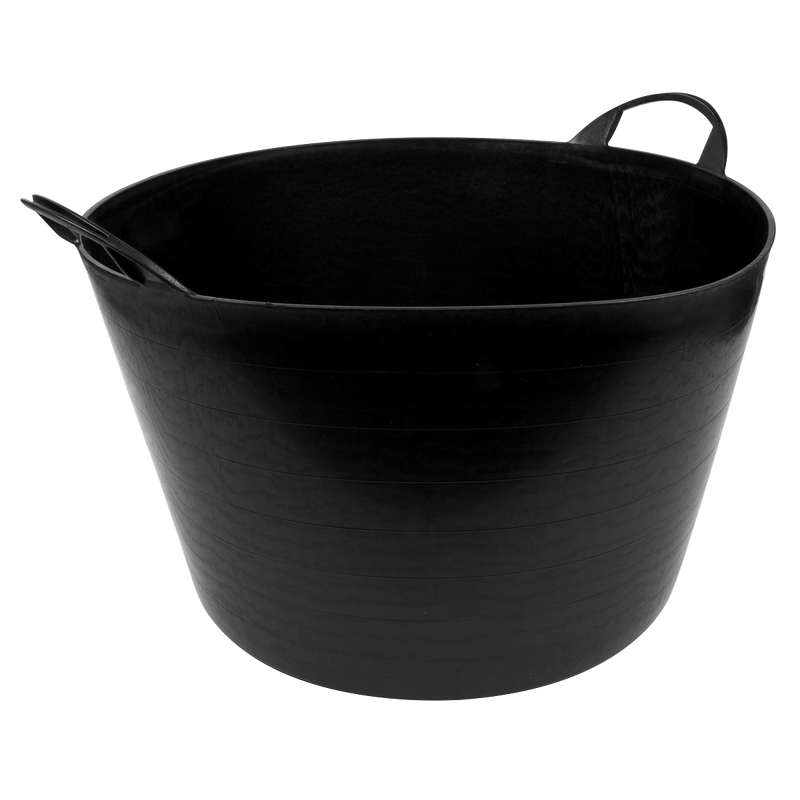 Sealey SFT65 65L Heavy-Duty Flexi Tub - Black