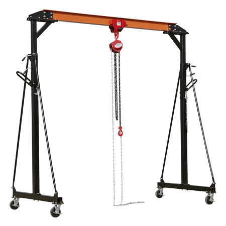 Sealey SG1000KIT Portable Gantry Crane Adjustable 1tonne Combo