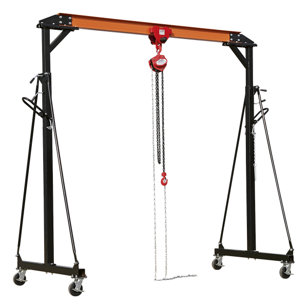 Sealey SG1000KIT Portable Gantry Crane Adjustable 1tonne Combo