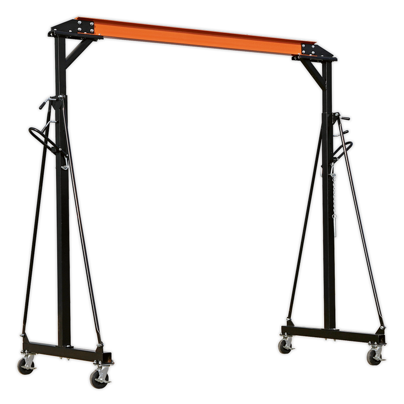 Sealey SG1000KIT Portable Gantry Crane Adjustable 1tonne Combo