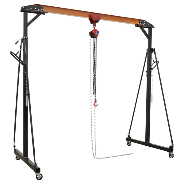 Sealey SG500KIT Portable Gantry Crane Adjustable 0.5tonne Combo