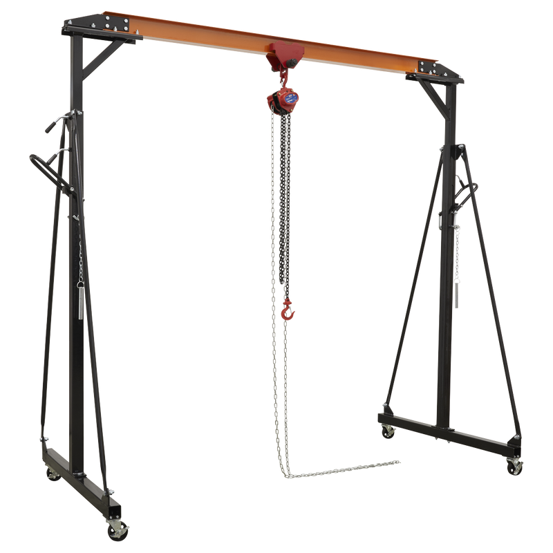 Sealey SG500KIT Portable Gantry Crane Adjustable 0.5tonne Combo