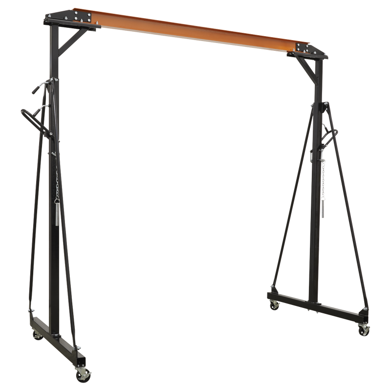 Sealey SG500 Portable Gantry Crane Adjustable 0.5tonne