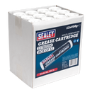Sealey SGC12 400g EP2 Lithium Grease Cartridge - Pack of 12