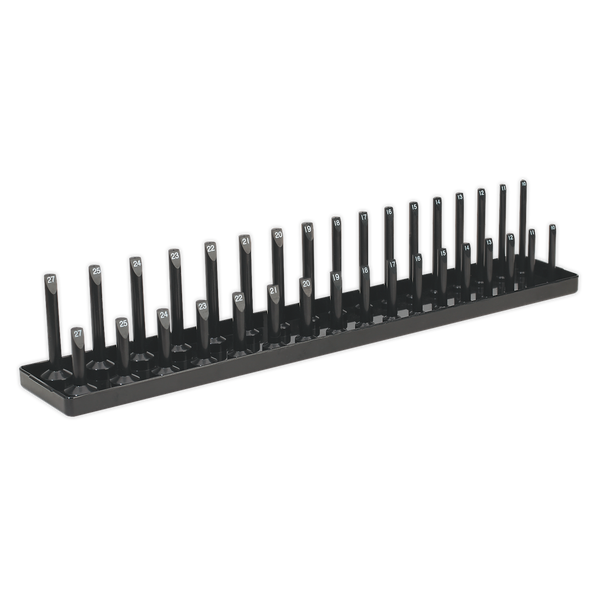Sealey SH1217 1/2"Sq Drive Socket Holder 10-27mm