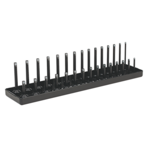 Sealey SH3815 3/8"Sq Drive Socket Holder 6-20mm