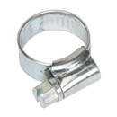 Sealey SHC000 8-14mm Zinc Plated Hose Clip - Pack of 30