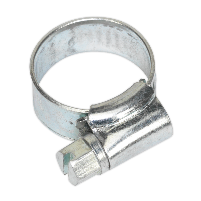 Sealey SHC000 8-14mm Zinc Plated Hose Clip - Pack of 30