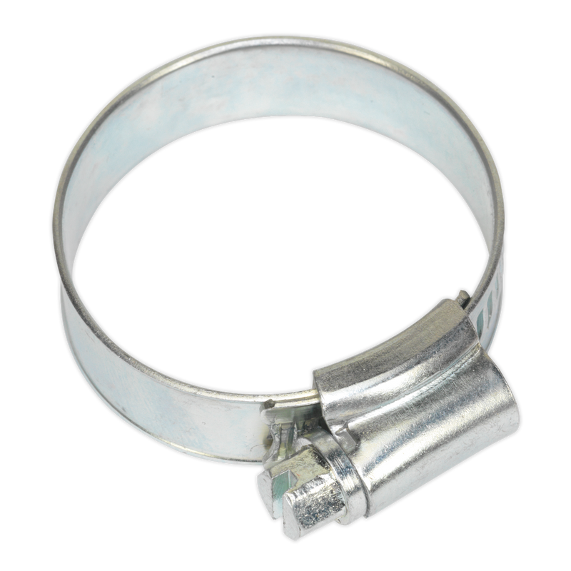 Sealey SHC1X 25-38mm Zinc Plated Hose Clip - Pack of 20