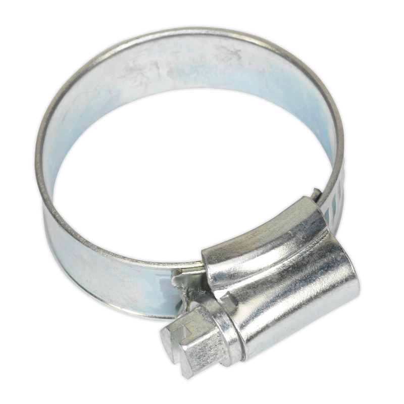 Sealey SHC1 22-32mm Zinc Plated Hose Clip - Pack of 20
