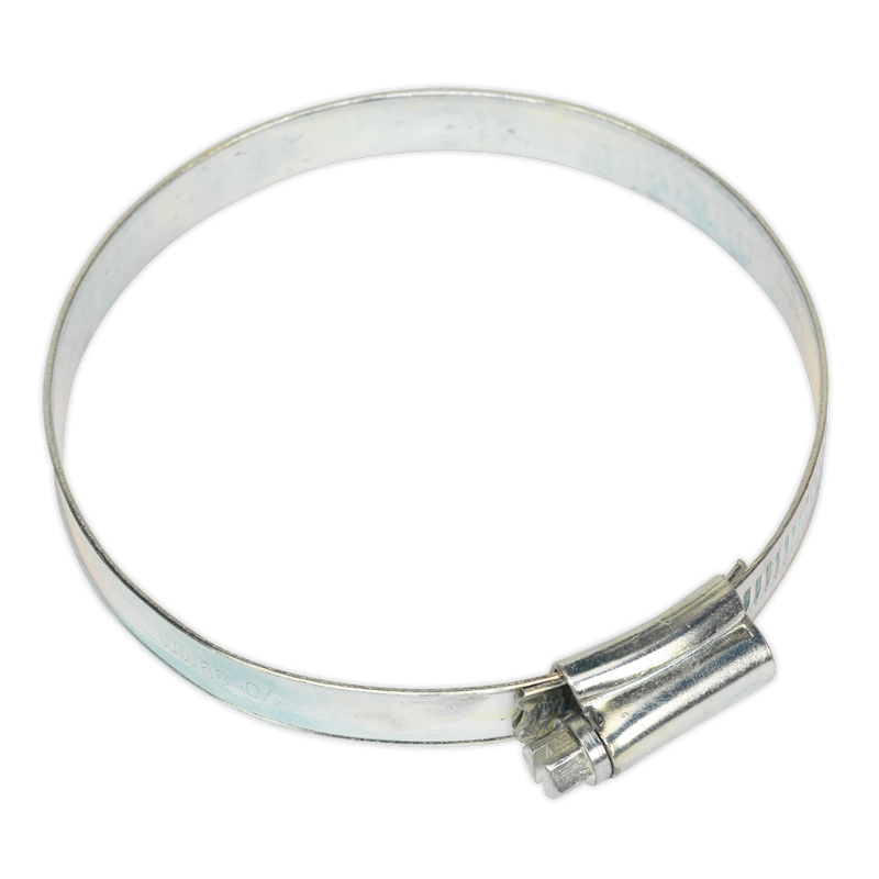 Sealey SHC4 70-89mmm Zinc Plated Hose Clip - Pack of 10