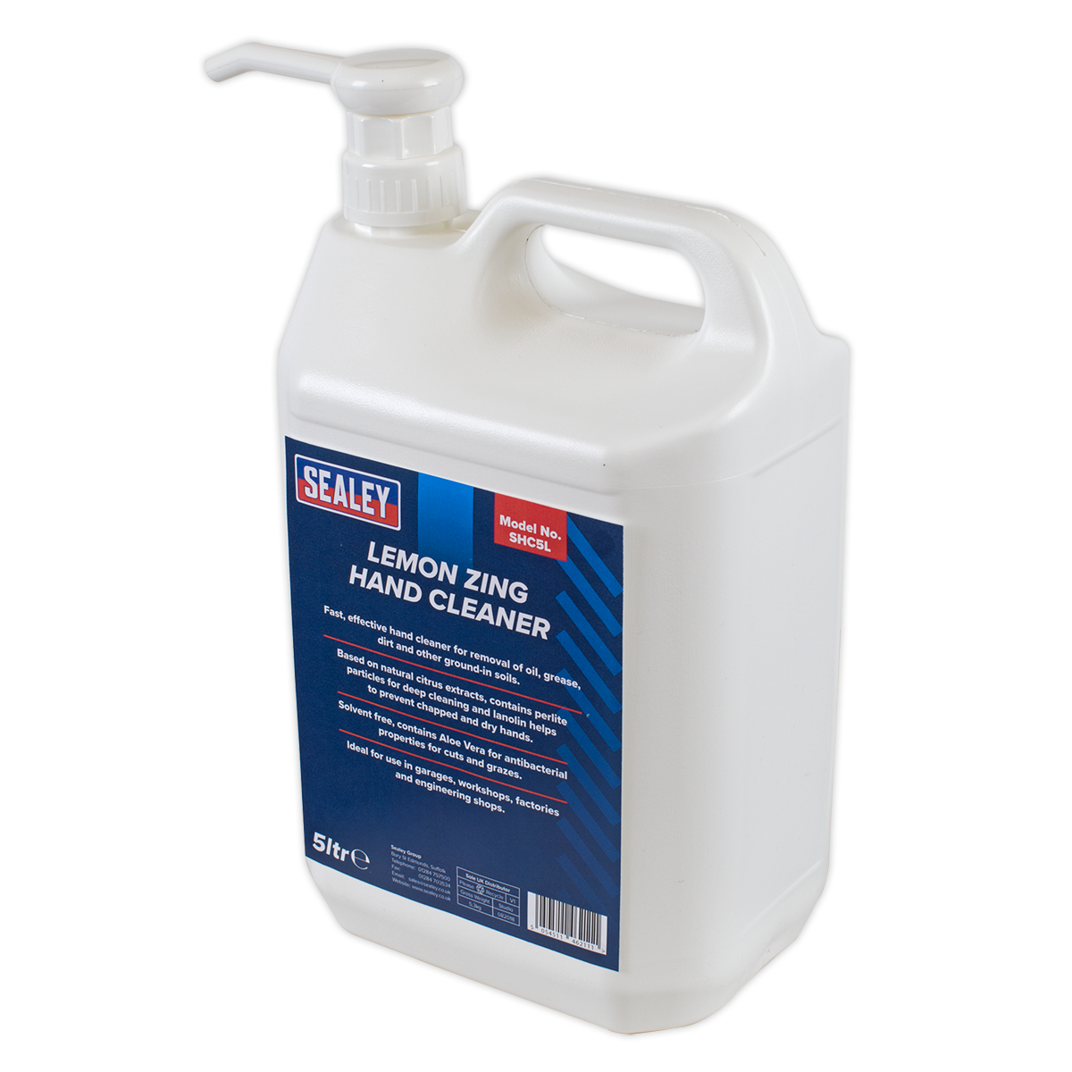 Sealey SHC5L 5L Hand Cleaner Lemon Zing