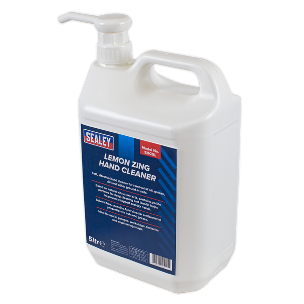 Sealey SHC5L 5L Hand Cleaner Lemon Zing